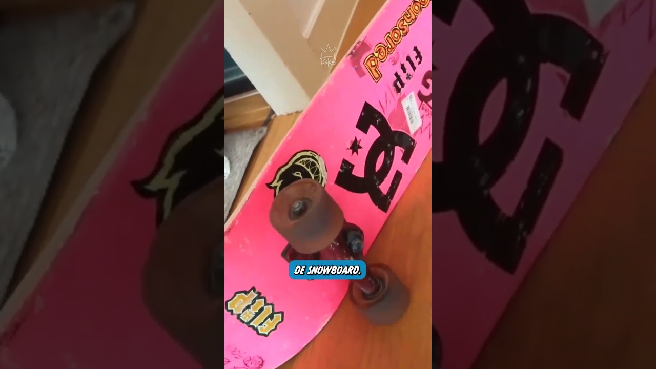TIREI O TRUCK DO MEU SHAPE DE SKATE E USEI COMO SE FOSSE PRANCHA DE SNOWBOARD