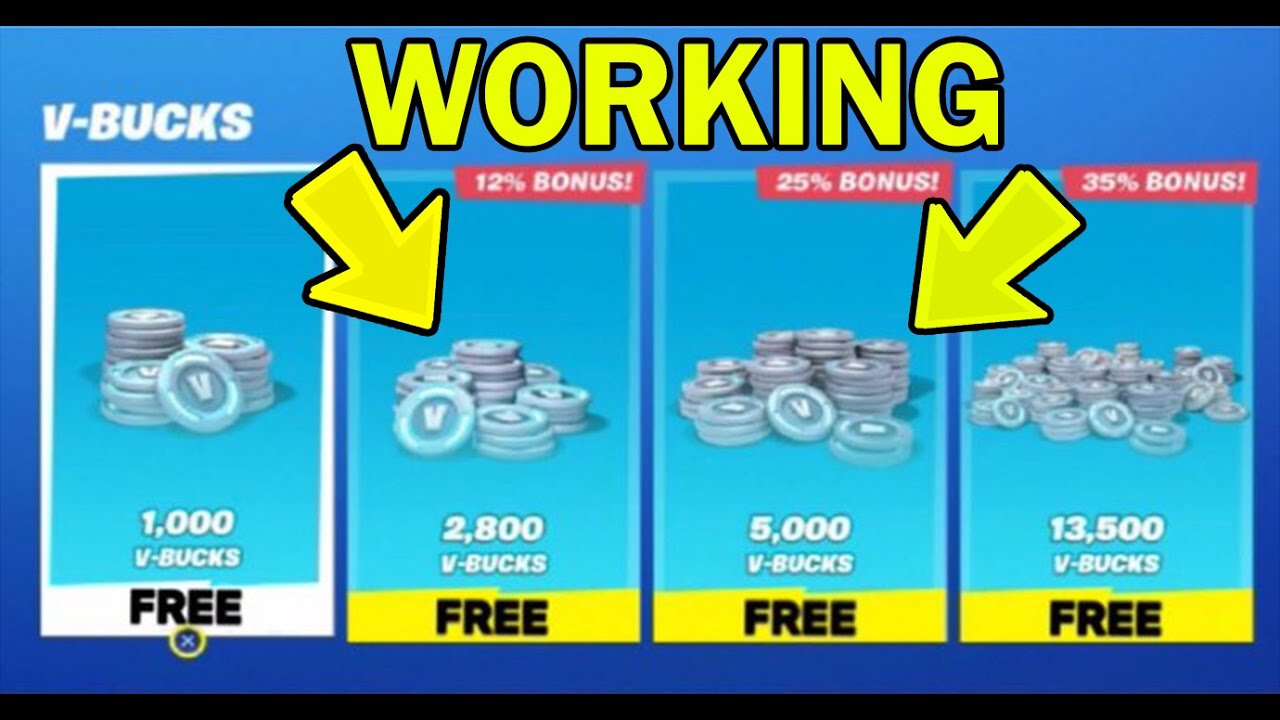 WORKING** HOW TO GET FREE V BUCKS IN FORTNITE CHAPTER 2 SEASON 2! (PS4/XBOX/PC) VBUCKS GLITCH 2020 - YouTube