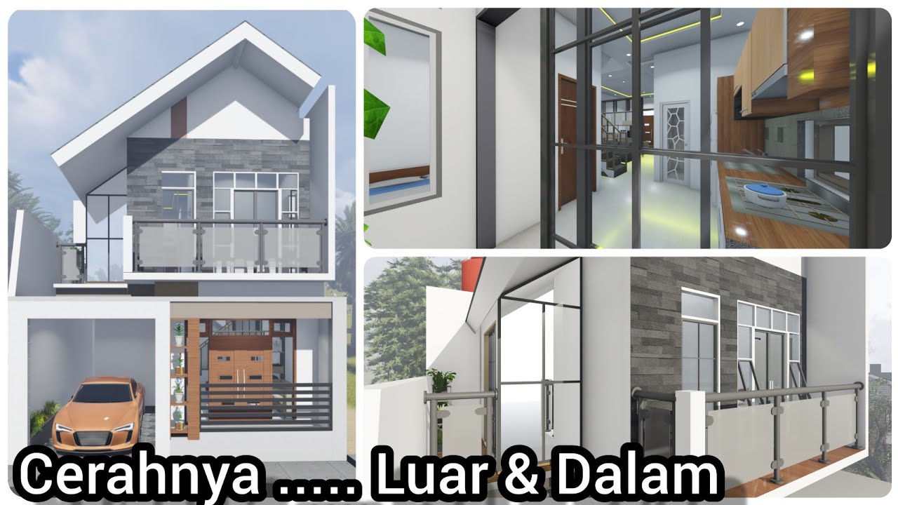 Rumah Minimalis 2 Lantai || 7x10 meter