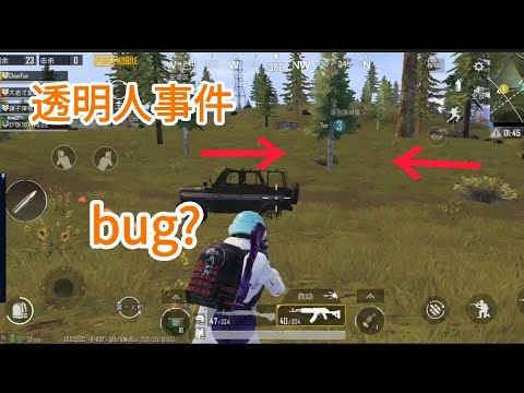 Pubg Mobile:队友变透明了，是bug吗？