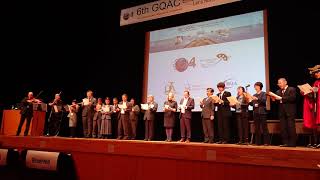 6th Global QA Conference in Sendai Opening Ceremony.
