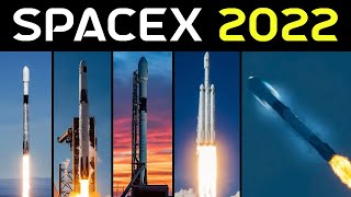 Rocket Launch Compilation 2022 - SpaceX