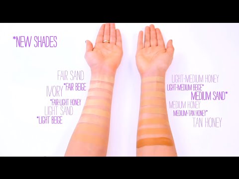 Tarte Foundation Color Chart