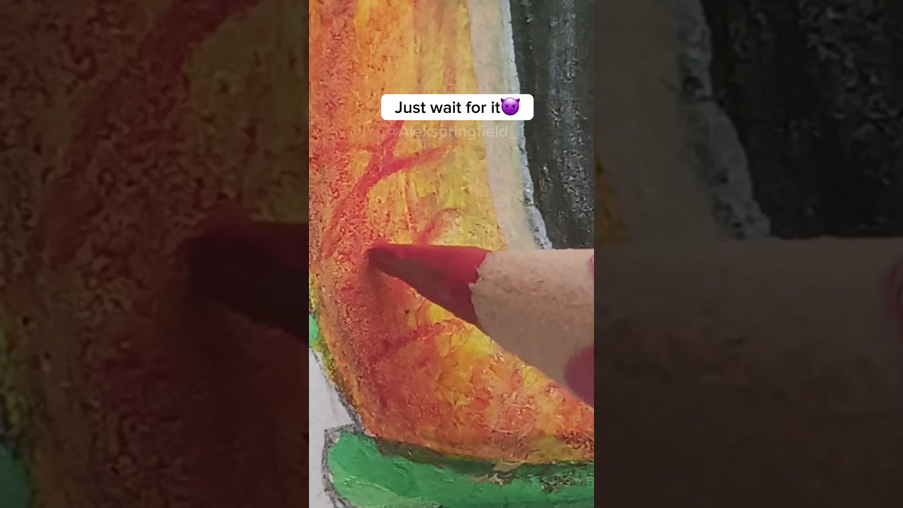 Drawing Squidward🦑 in 4 different art style: Part 1 *Realism😈* #shorts