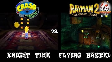 "FLYING KNIGHT TIME" CRASH WRATH OF CORTEX X RAYMAN 2 [MASHUP]
