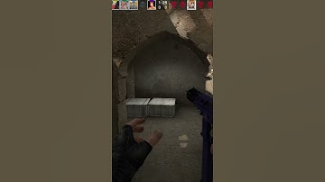 CS GO Dust 2 1 vs 4 Clutch