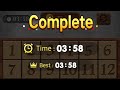 Solving 6x6 puzzle for the first time