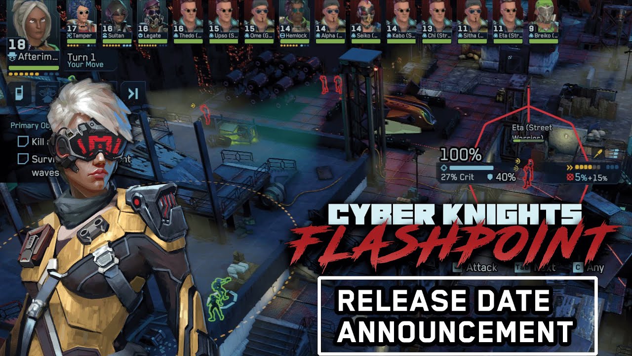 Cyber Knights: Flashpoint - Official 1.0 Release Date Announcement Trailer