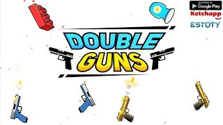 ЭТО ЛУЧШЕ KNIFE HIT? НОВАЯ АРКАДА ОТ KETCHAPP ESTOTY ИГРЫ НА АНДРОИД ОБЗОР DOUBLE GUNS ANDROID screenshot 2