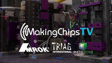 AMROK & TRIAG at IMTS 2018 | MakingChipsTV
