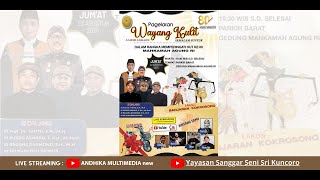 Pagelaran Wayang Kulit 1 Layar 4 Dalang Dalam Rangka Memperingati HUT Ke 80 Mahkamah Agung RI