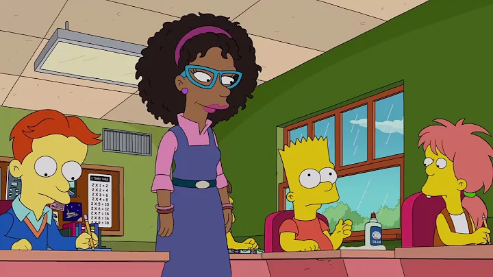 Kerry Washington joins The Simpsons cast as Bart's...