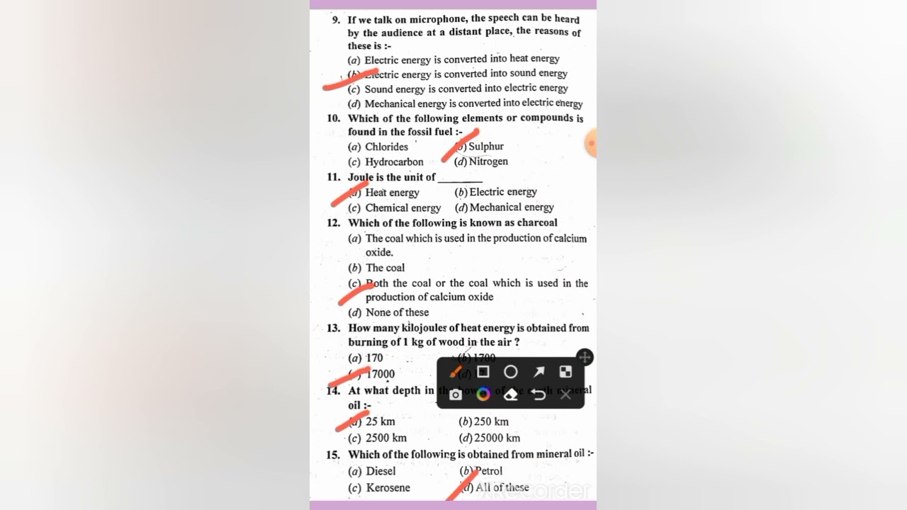 PSTET ||CTET|| PAPER -2 SCIENCE 2022     MCQ PRACTICE QUESTIONS ON SOURCES OF ENERGY