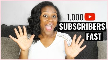 How to Get Your First 1000 Youtube Subscribers Fast! (Detailed Steps)