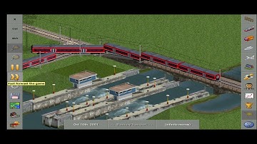 Openttd 32bpp train set #openttd #train #gaming .