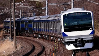 試9124M E531系K409編成 KY出場試運転