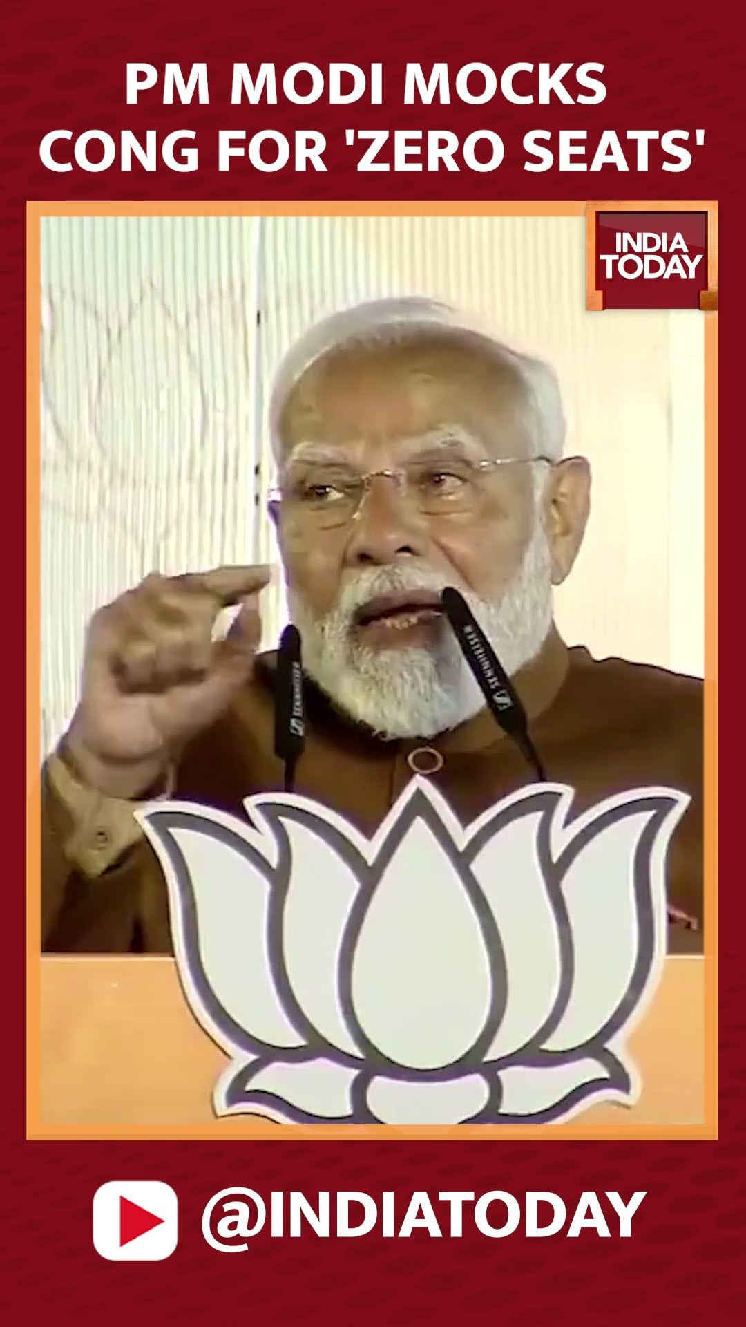 PM Modi Mocks Congress And Rahul Gandhi On Getting Zero Seats In Delhi Elections | #shorts #pmmodi