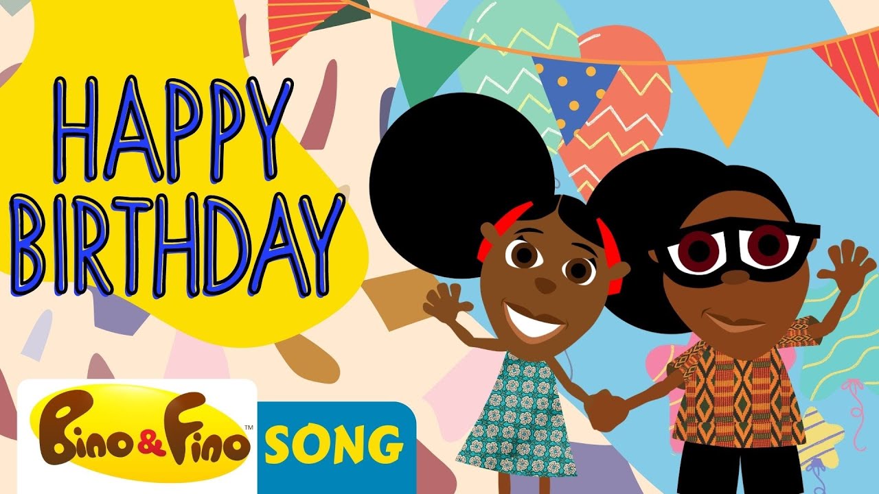 Happy Happy Birthday To You  Afrobeat Happy Birthday Song  Bino and Fino Kids Songs  Dance
