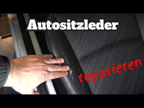 Autositzleder reparieren