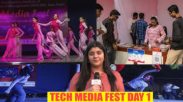 The Tech Media Fest was a multi-day event featuring both technical and media-related competitions