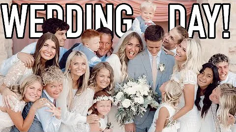 THE WEDDiNG!! OLDEST of 16 KiDS GETS MARRIED! *GIV...