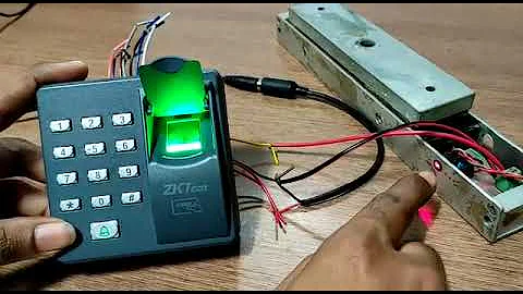 How to delete User from ZKTeco X7 Standalone Access Control device.