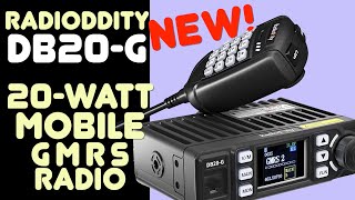 Radioddity DB20G GMRS Mobile Radio Review  The Best Low Priced GMRS Radio You Can Buy?