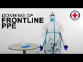 Donning of PPE (Frontline)