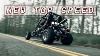 420cc Go Kart Top Speed | Our New Fastest Build! | TYRANIS EP41