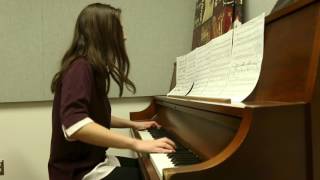 TALENT SHOUT-OUT: Amber Quinn '17: Sonata (in C minor) by Beethoven