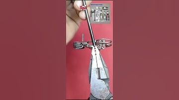 Patterned wire motorcycle style handmade wire keychain #shorts #handmade #short