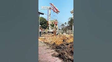 Ra cần bơm bê tông dễ như ăn bánh #construction  #betong  #shortvideo  #xaydung