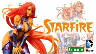 Starfire DC Comics Bishoujo Statue Unboxing - Kotobukiya