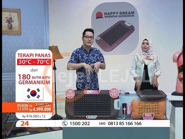 WARMPAD GERMANIUM HAPPY DREAM at Lejel Homeshopping class=