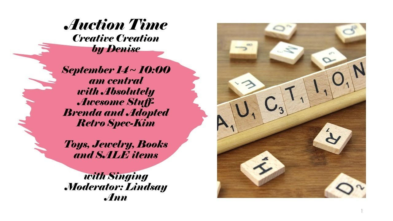 Auction time - YouTube