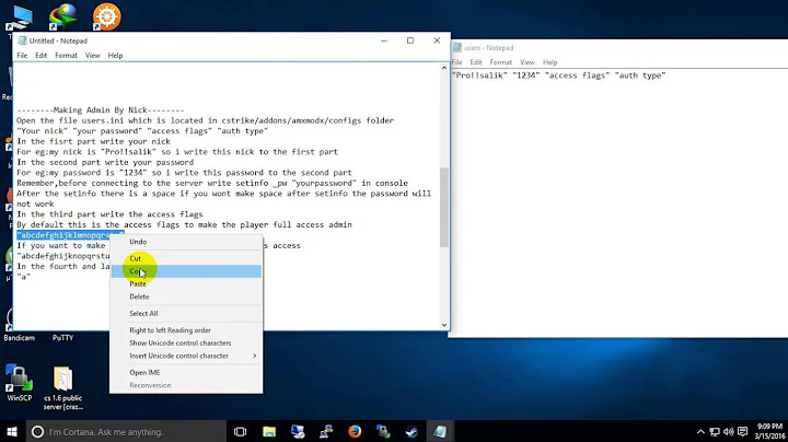 How to make admin and add plugin in counter strike 1.6 server