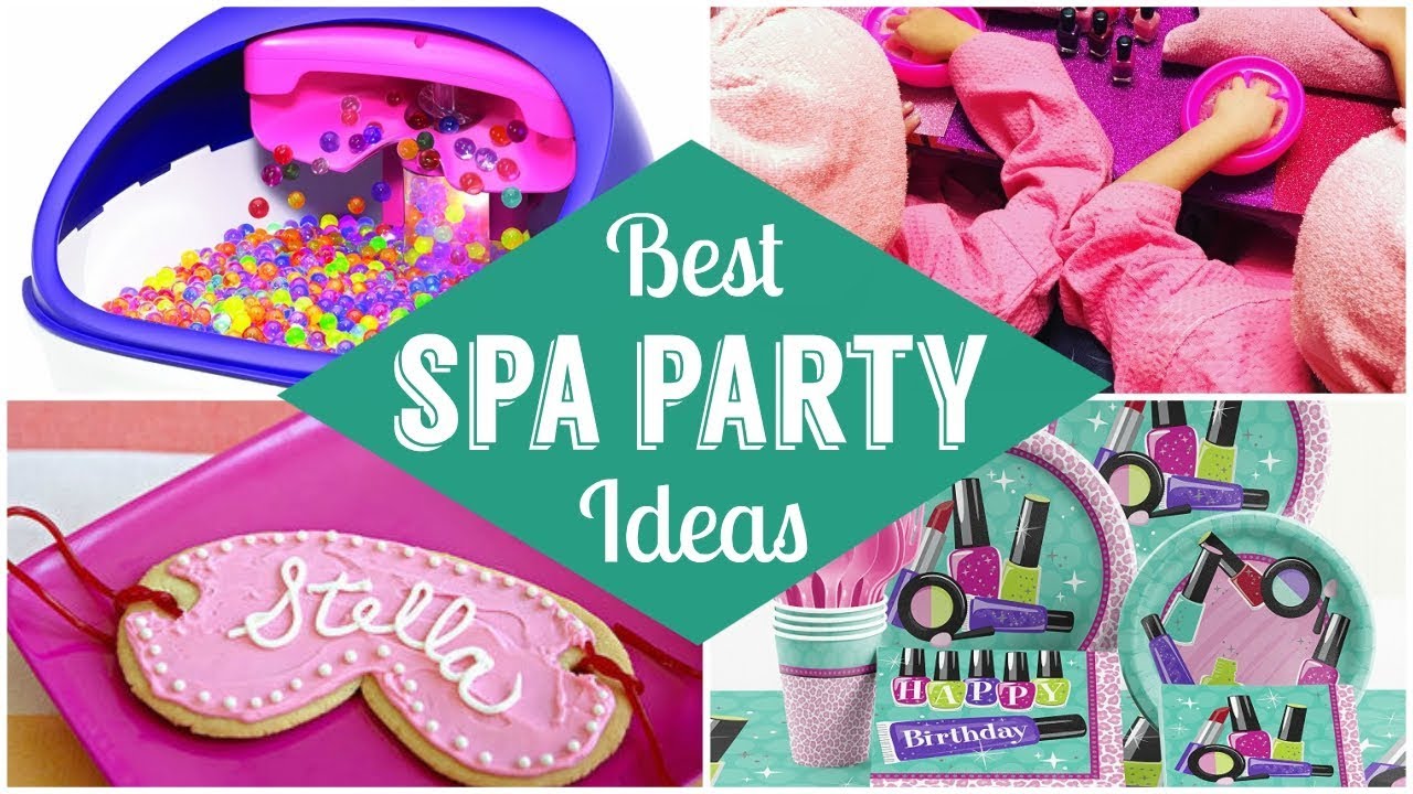Best Spa  Party  Ideas Supplies  YouTube