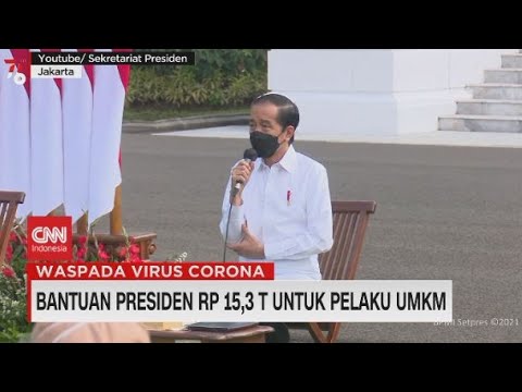 Bantuan Presiden Rp 15,3 T Untuk Pelaku UMKM