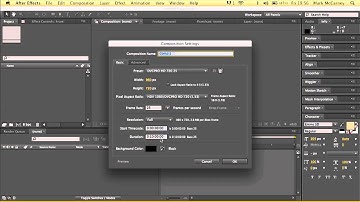 Extend the time line In Adobe After Effects: Little Lessom
