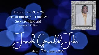 Celebration of Life Service for Joseph G. Jobe