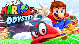 Super Mario Odyssey Gameplay - Cap and Cascade kingdom