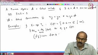 Lec 05 Banach algebras #swayamprabha