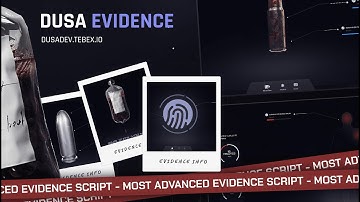 [QB/QBOX/ESX] Fivem Script | Dusa Evidence - Most Complete Evidence System (Dusa)