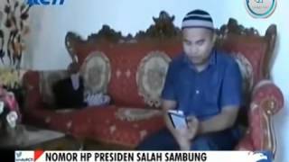 Nomor HP Jokowi yang Dipublikasikan Ternyata Salah Sambung