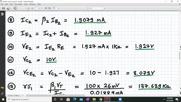 Darlington Emitter follower amplifier DC & mid-band gain analysis & simulation using LTspice