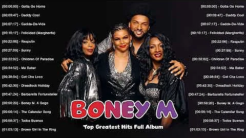 Boney M Greatest Hits Full Album NO ADS - The Best Songs of Boney M Full Album 2022