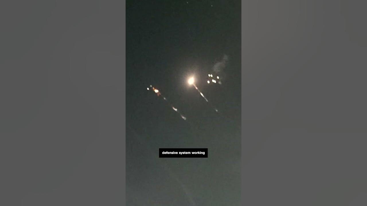 Israel’s ‘Iron Dome’ intercepts incoming rockets from Gaza