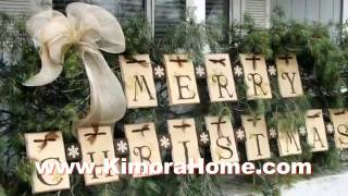 http://www.kimorahome.com/christmas-outside-decoration-ideas-how-to-landscape-your-front-yard/ Simple Ideas Christmas Outside 