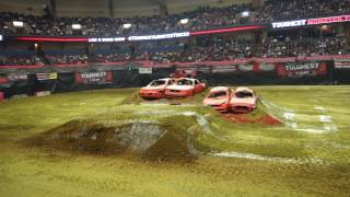 Snake Bite Freestyle Winner Toughest Monster Truck Tour Southaven Saturday 1-14-17