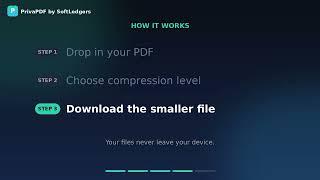 How to Compress a PDF File Free (Reduce Size) | PrivaPDF screenshot 2
